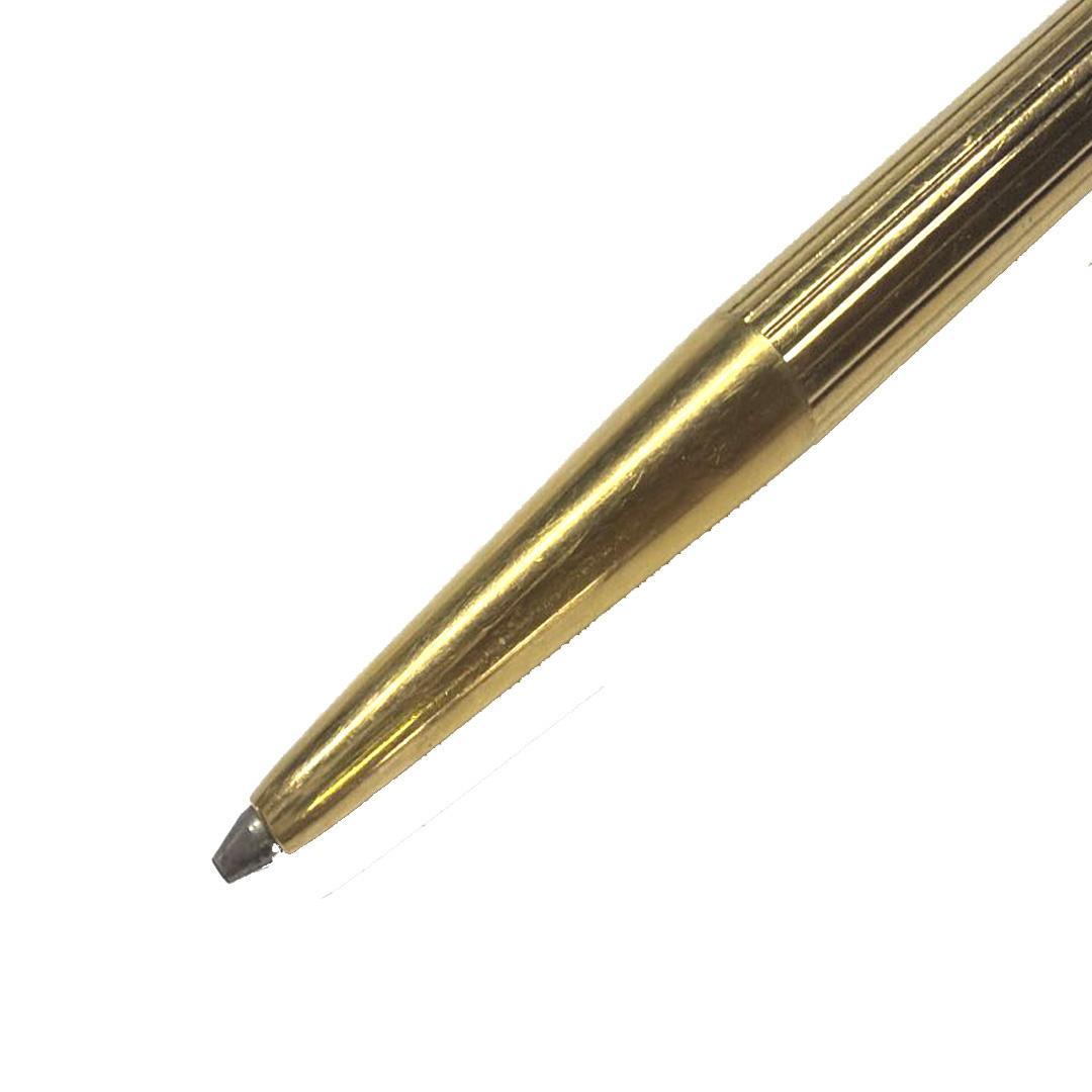 【モンブラン】ノブレスゴールド 細身ストライプパターン シャープペンシル