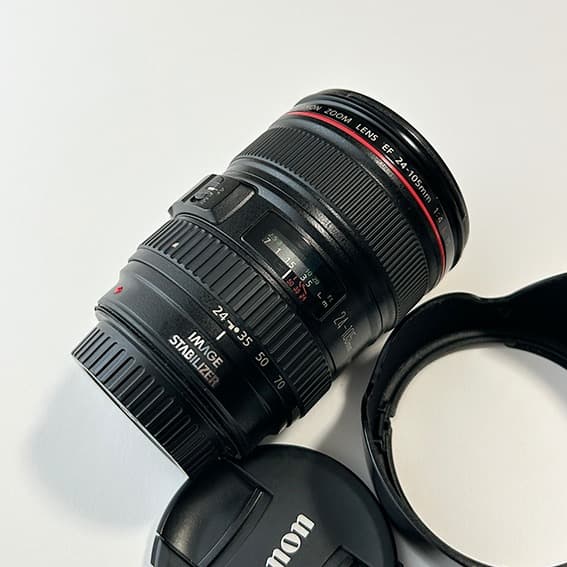 レンズ(ズーム) canon EF24-105mm F4 L IS USM