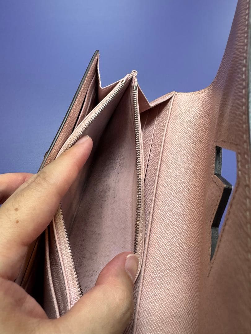 LOUIS VUITTON ピンク 長財布 保存袋付き