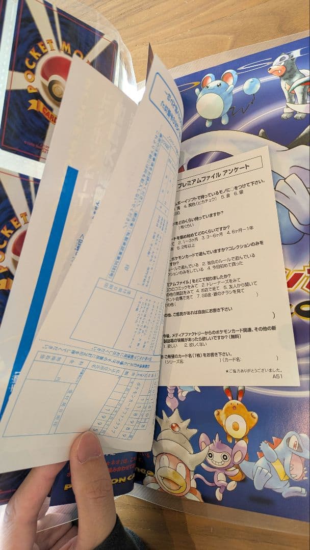 ポケモンカードneo コレクションファイル