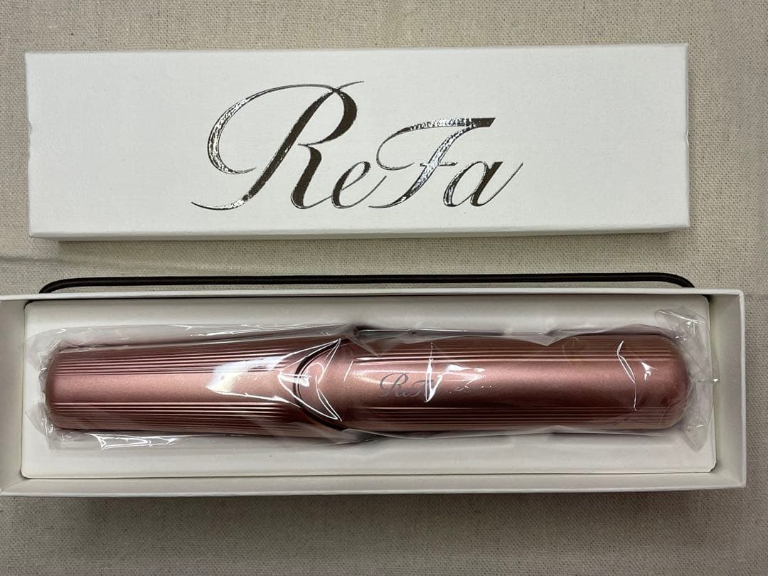 ReFa リファ ストレートヘアアイロン フィンガーアイロン ローズゴールド