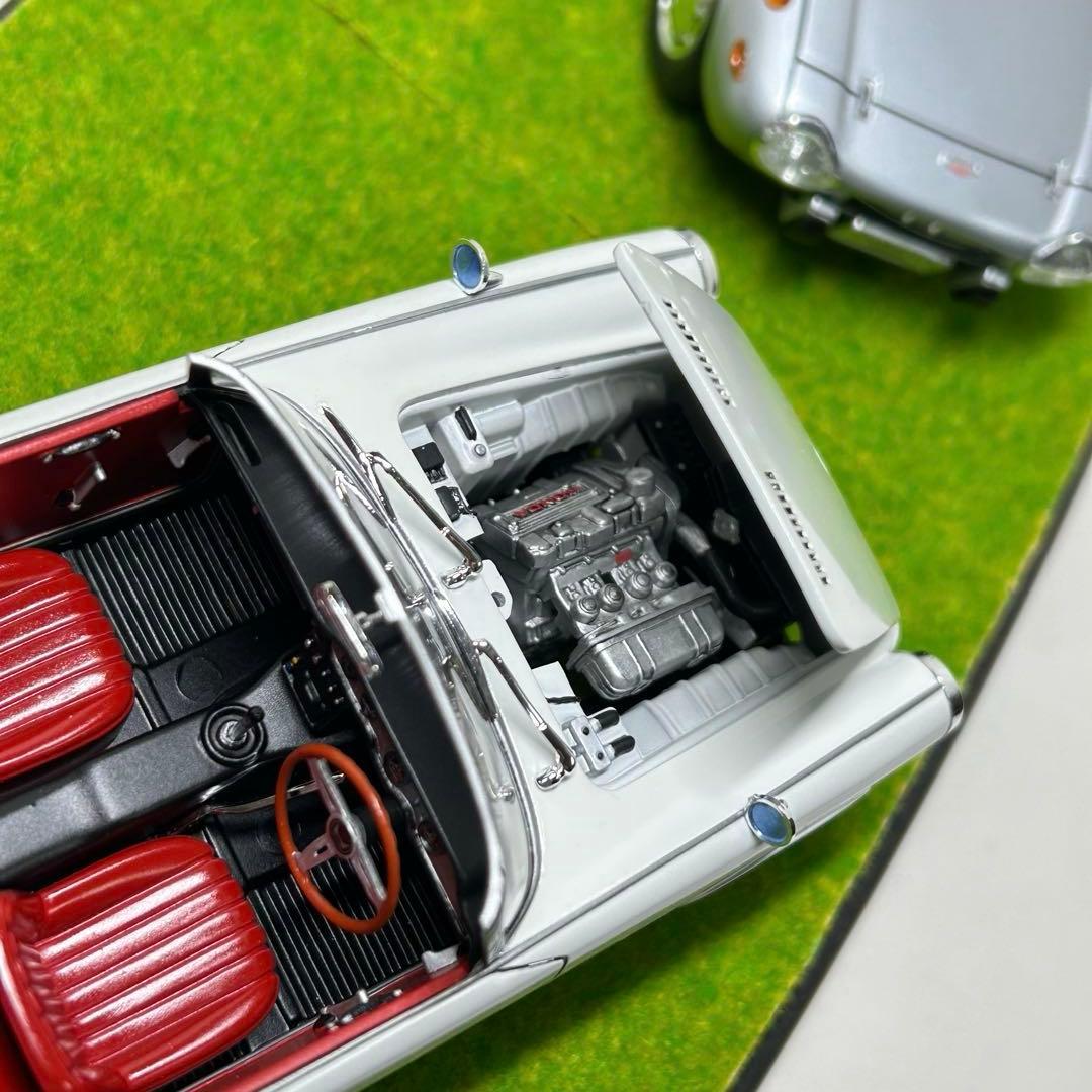 プラモデル 完成品 HONDA S600 TOYOTA S800 1/24