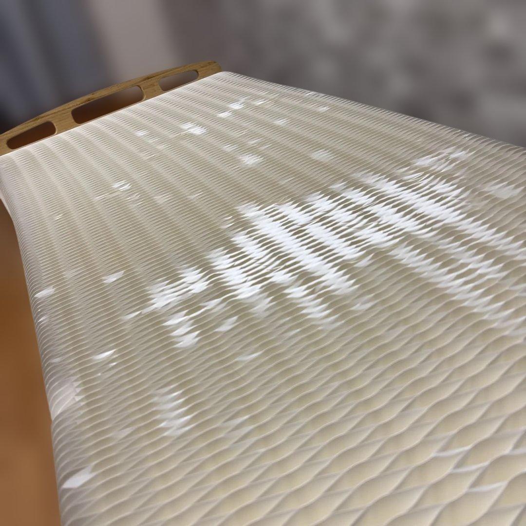 ペーパーベッド マットレス付き アコーディオンベッド スモールセミシングル