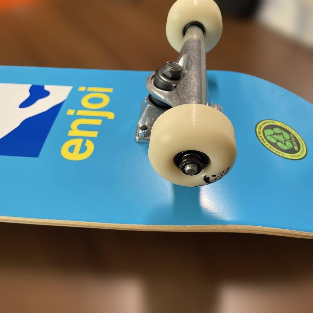 新品enjoy スケートボード コンプリート 青