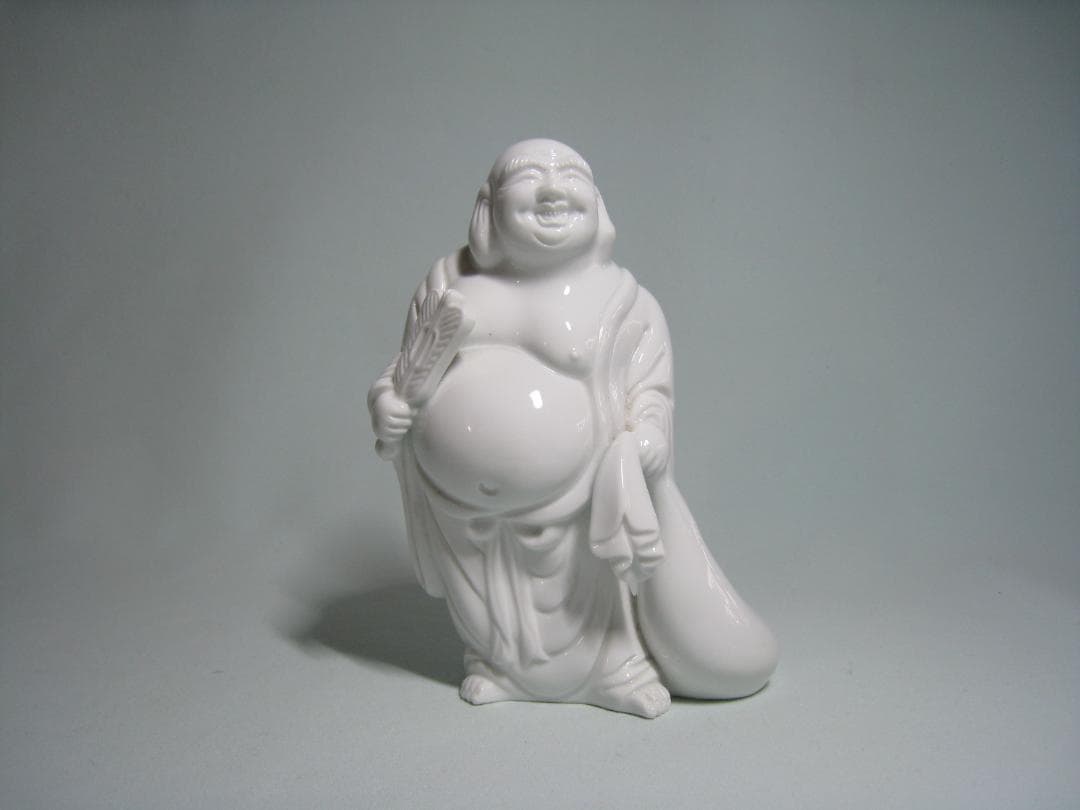 鍋島大五窯　【鍋島焼　布袋　大五作】福岡晟子　白磁の美しさ