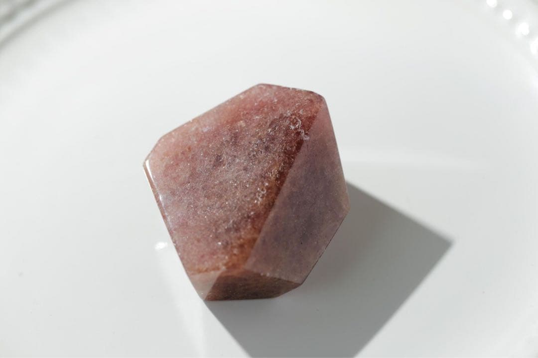 【天然石】ストロベリークォーツ フリーフォーム