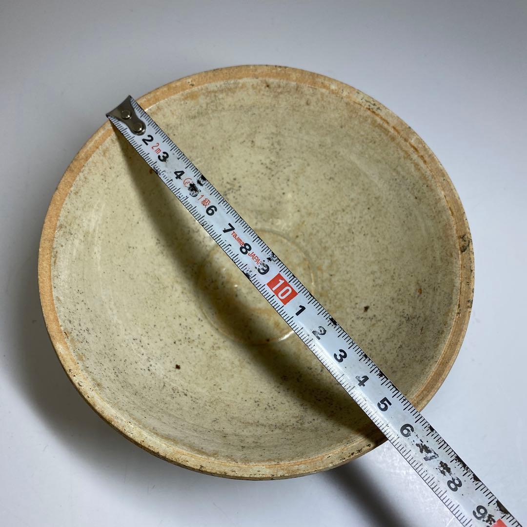 中国宋時代　白磁花弁文茶碗　口径16㎝ 東Y7-0402☆2F