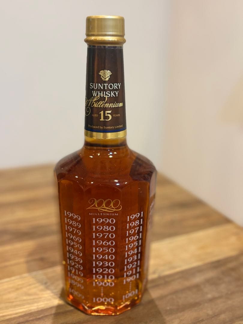 【未開栓】サントリー SUNTORY ウイスキー ミレニアム 2000 15年