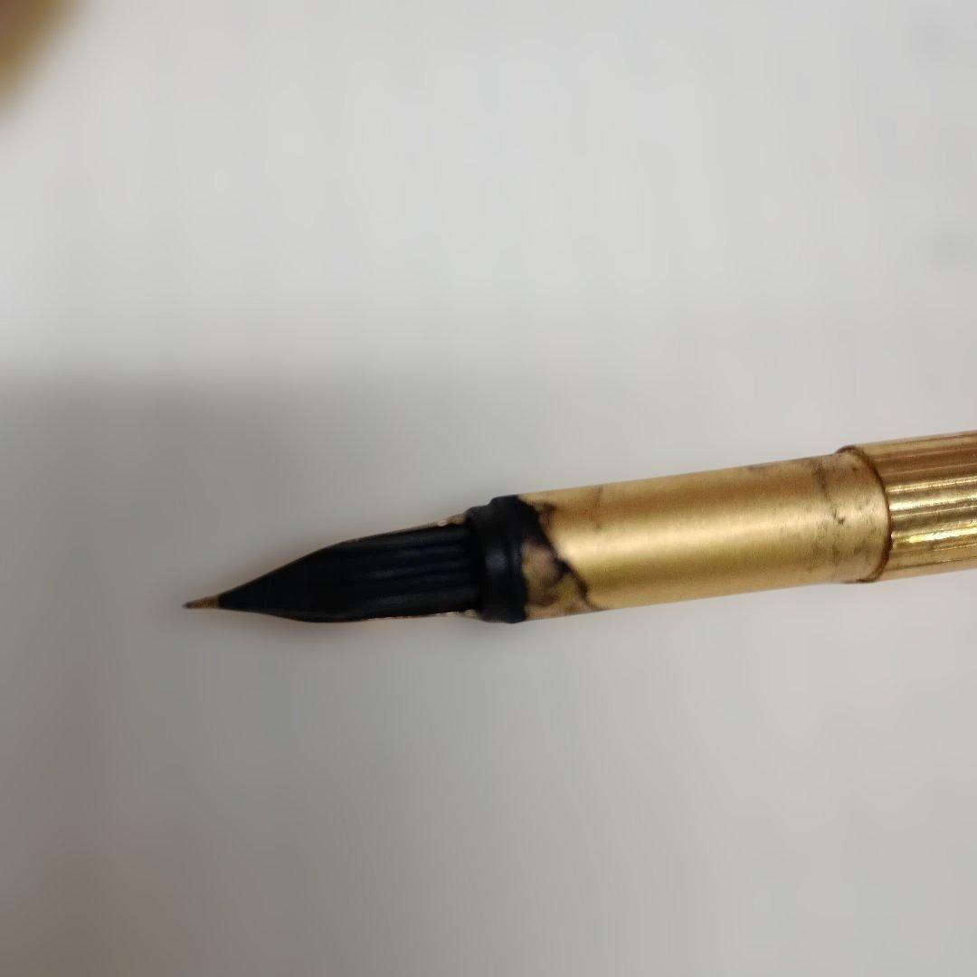 3976）MONT BLANC モンブラン　ゴールド色 万年筆　585？