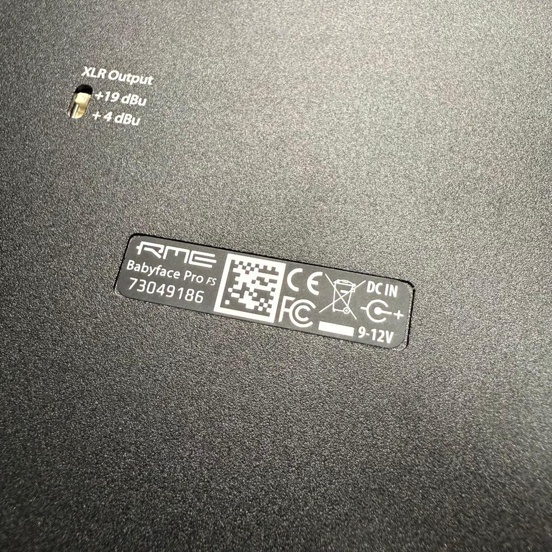 【美品】RME Babyface Pro FS 国内正規品
