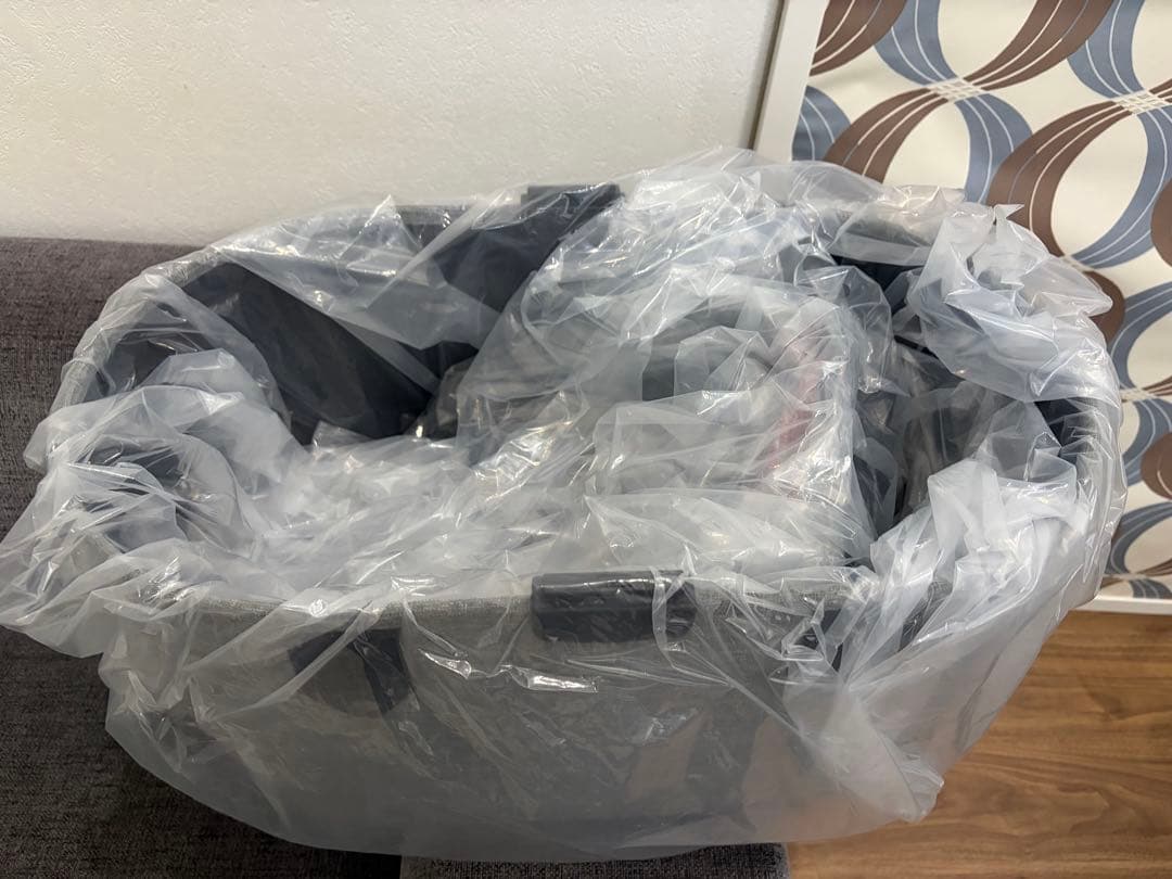 コットは試乗のみ　エアバギーDOME3 レギュラー　ペットカート　アースグレー