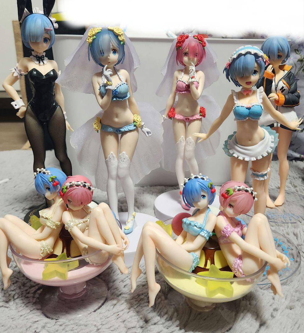 一番くじレム&ラムフィギュア~プリン・ア・ラ・mode~ A賞 ラストワン賞他