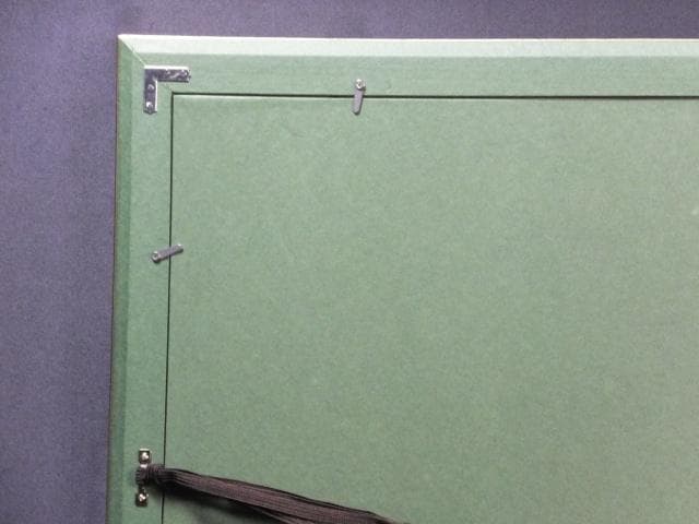 モールディング 　大全紙　水彩/版画用額縁『布張りタトウ箱　黄袋付』0109L