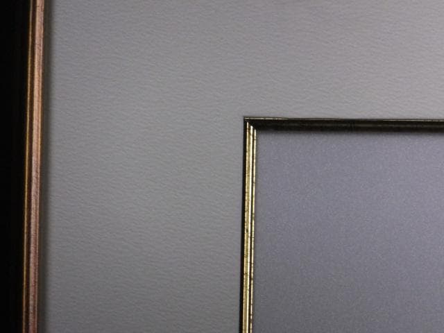 モールディング 　大全紙　水彩/版画用額縁『布張りタトウ箱　黄袋付』0109L