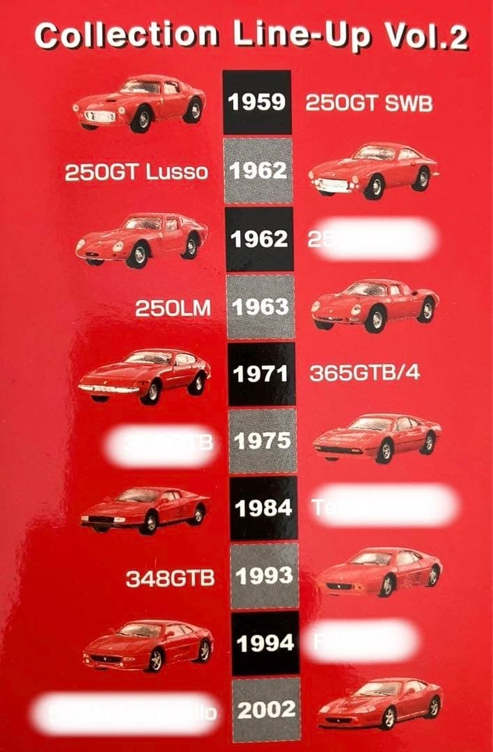 京商　Ferrari 1/64スケール　ダイドーデミタスコーヒー当選品