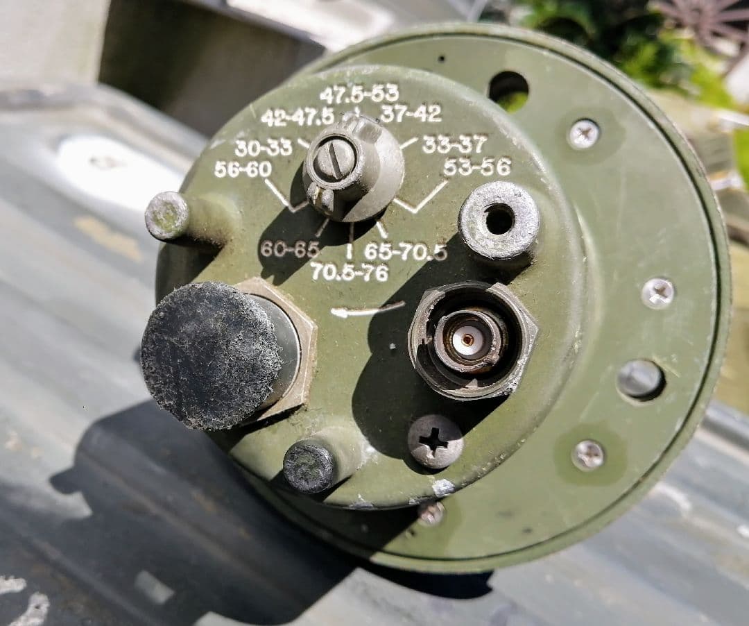 米軍　実物放出品 Hummer H1 アンテナホイップ＆マッチングコイルセット