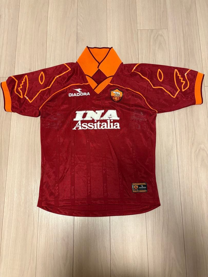 ASローマ　中田英寿 ユニホーム