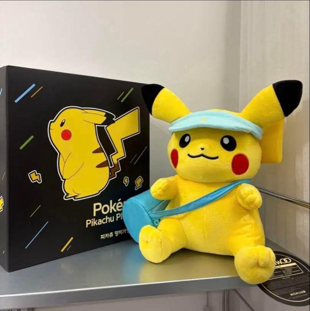 ピカチュウ　ぬいぐるみ　韓国限定