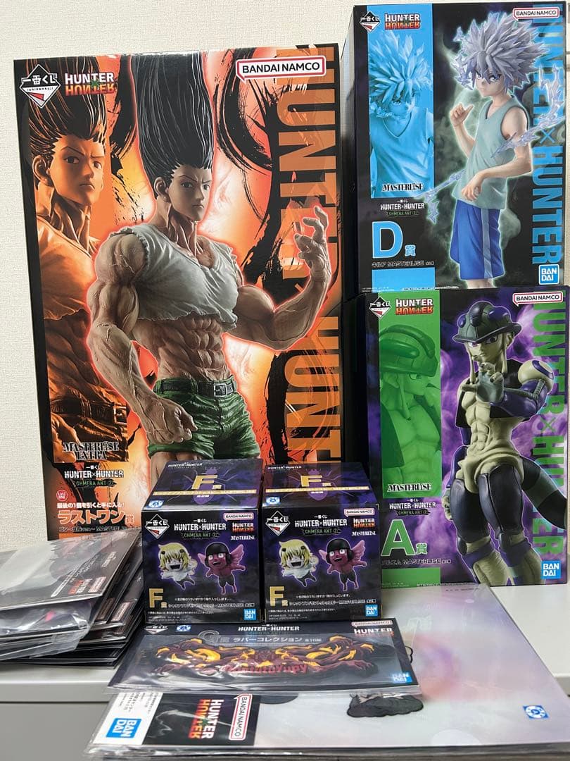 一番くじ HUNTER×HUNTER まとめ売り ラストワン A D F おまけ