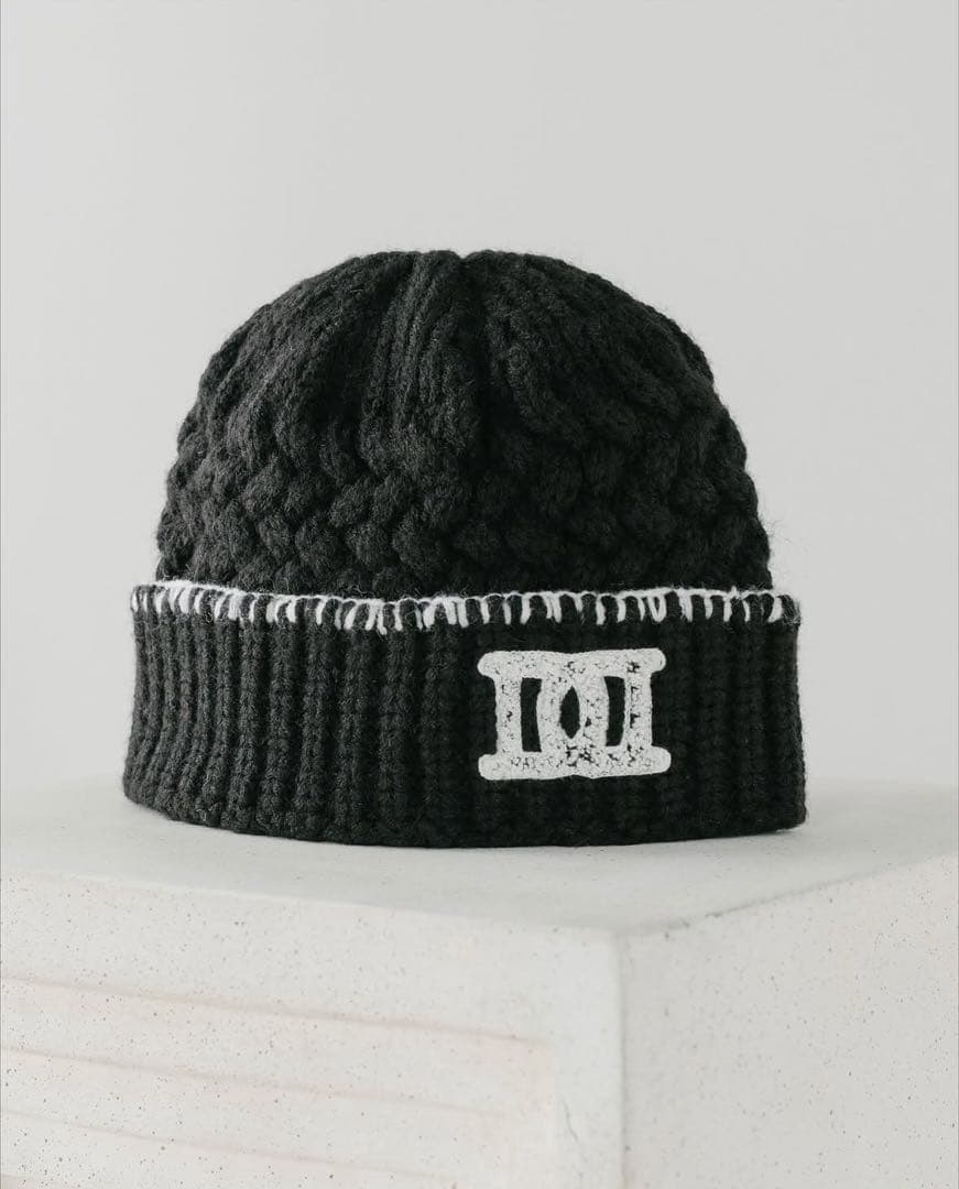 【新品未使用】Darich DDロゴバスケットニットビーニー ブラック