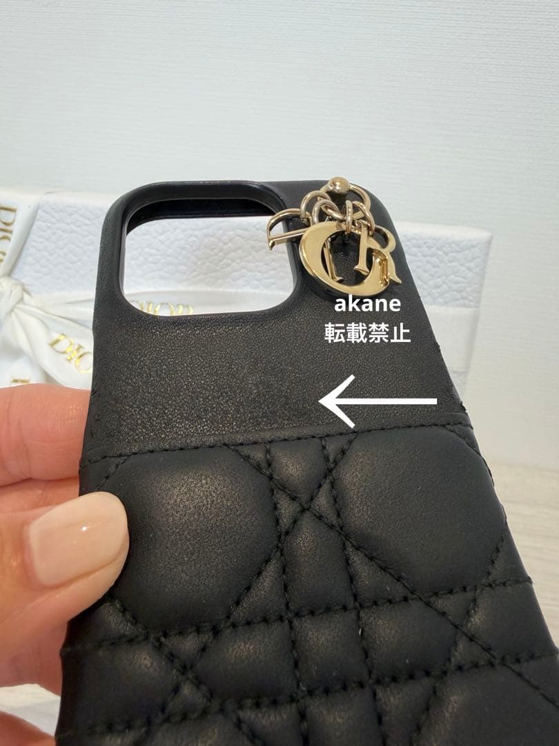 Dior iPhone15pro ケース ブラック