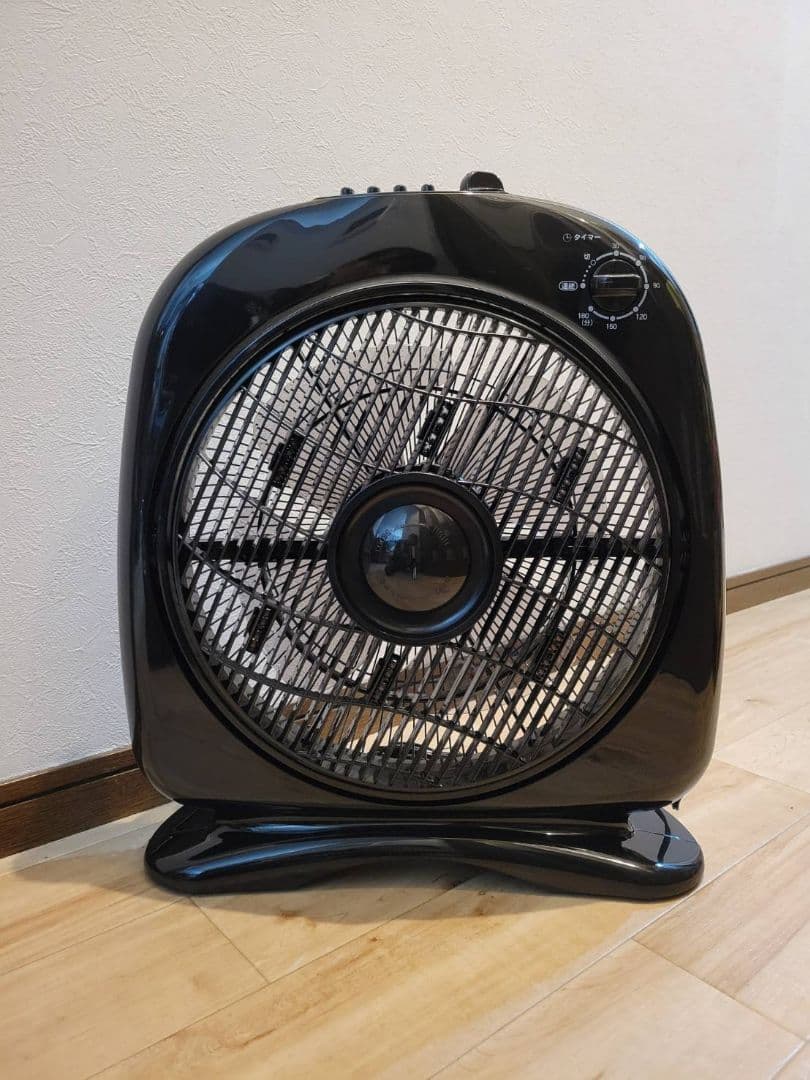 マイナスイオン扇風機 『新林の滝（森林の滝）』ブラック⭐️2025年製