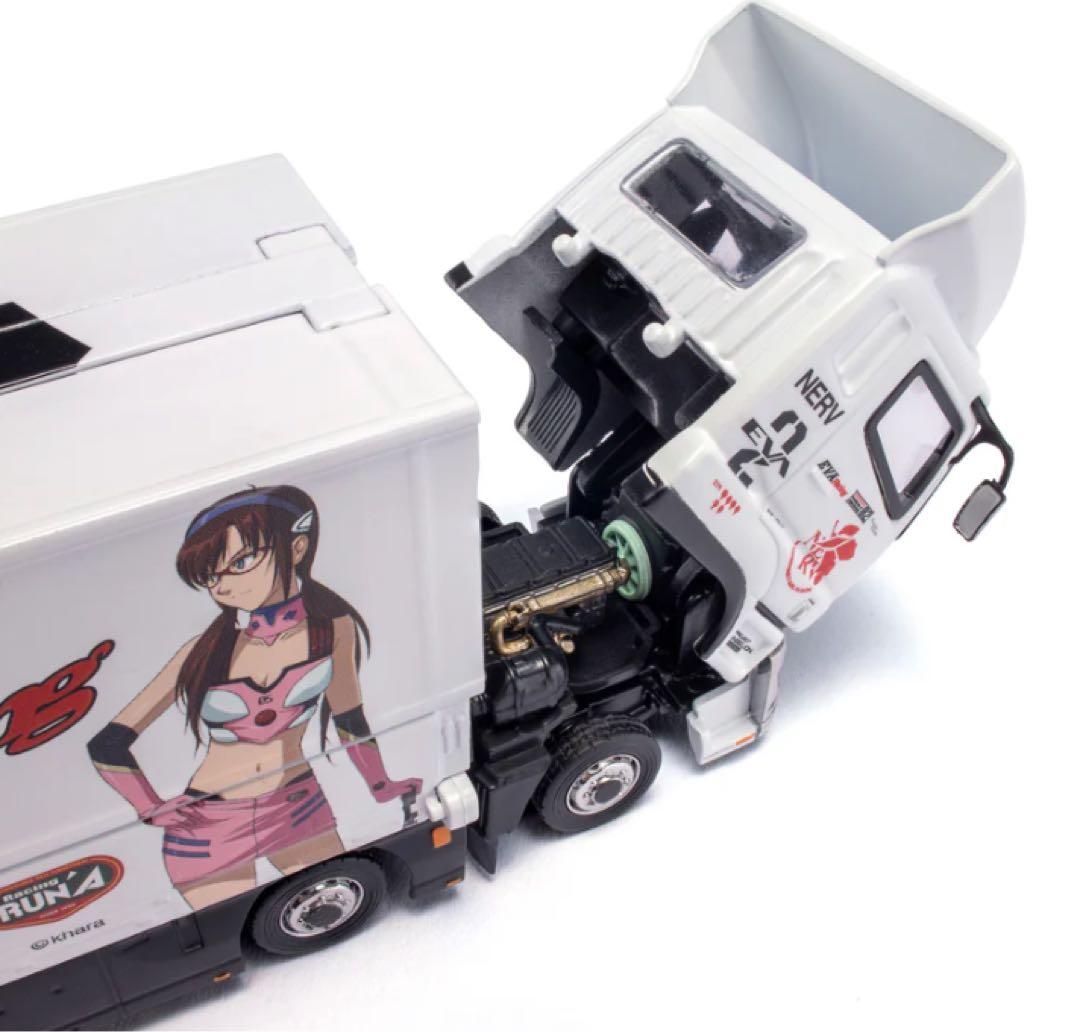 【新品】1/64 Mitsubishi Fuso EVA トラック ミニカー