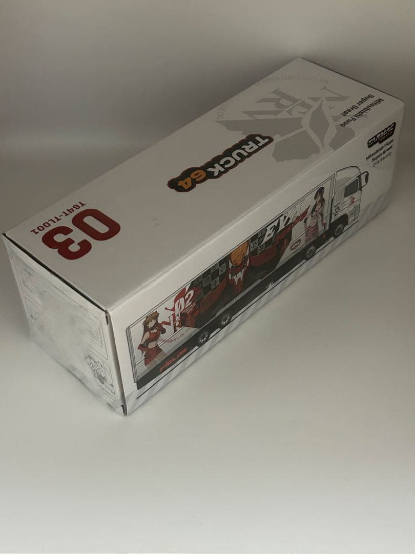【新品】1/64 Mitsubishi Fuso EVA トラック ミニカー