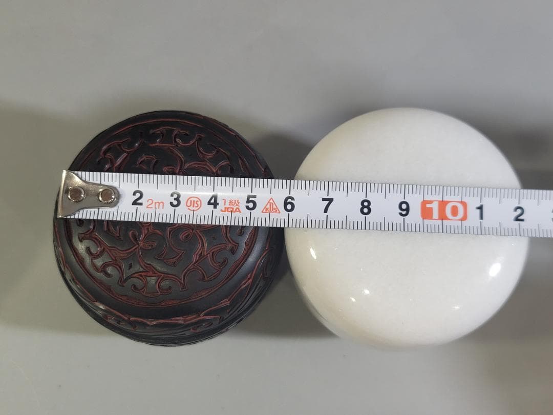 中国 堆朱堆黒 蓋物 9件 まとめて DT743