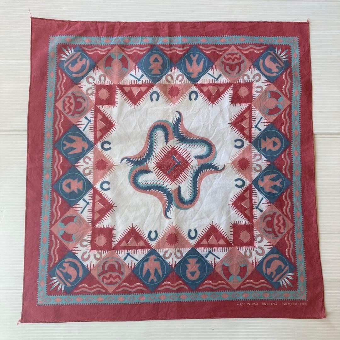 み*け様 まとめ売り 10枚 vintage ビンテージ バンダナ USA ネイ