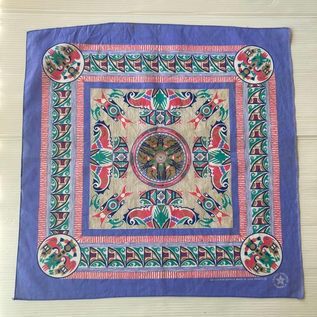 み*け様 まとめ売り 10枚 vintage ビンテージ バンダナ USA ネイ