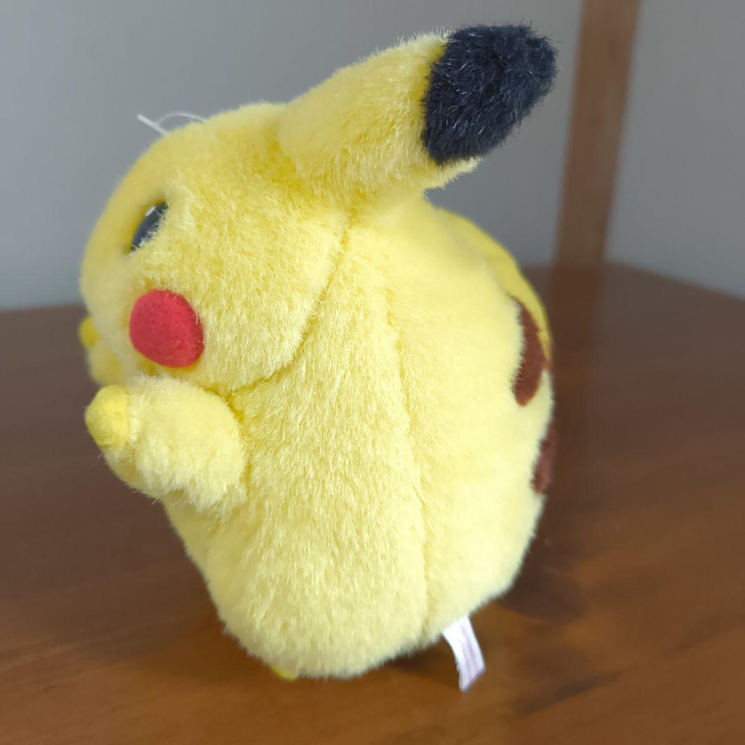 ま*ろ様 赤タグ TOMY ピカチュウ 初期 ポケモン　赤文字トミー　お腹を押す