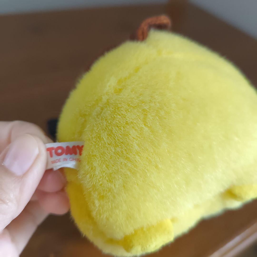 ま*ろ様 赤タグ TOMY ピカチュウ 初期 ポケモン　赤文字トミー　お腹を押す