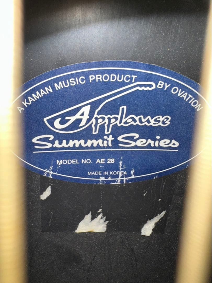 ⑧Applause AE-28Summit Series エレアコ カッタウェイ