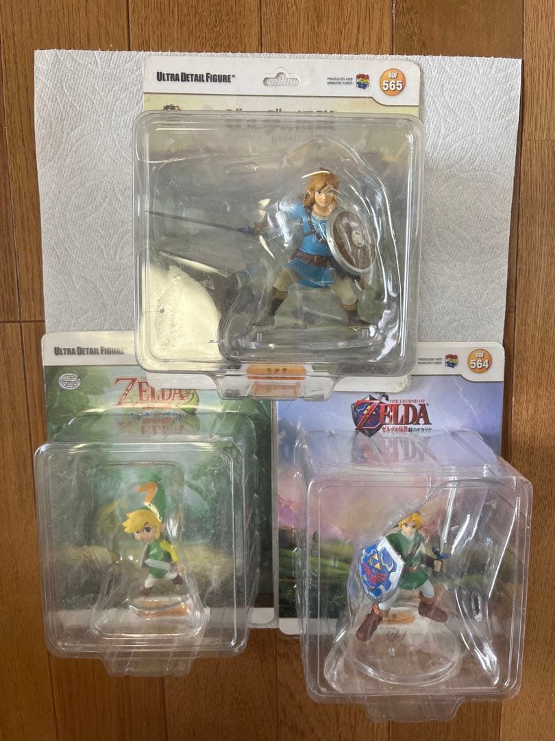 【新品・値段交渉可】UDFリンク ゼルダの伝説　ブレワイ 時オカ ぼうし
