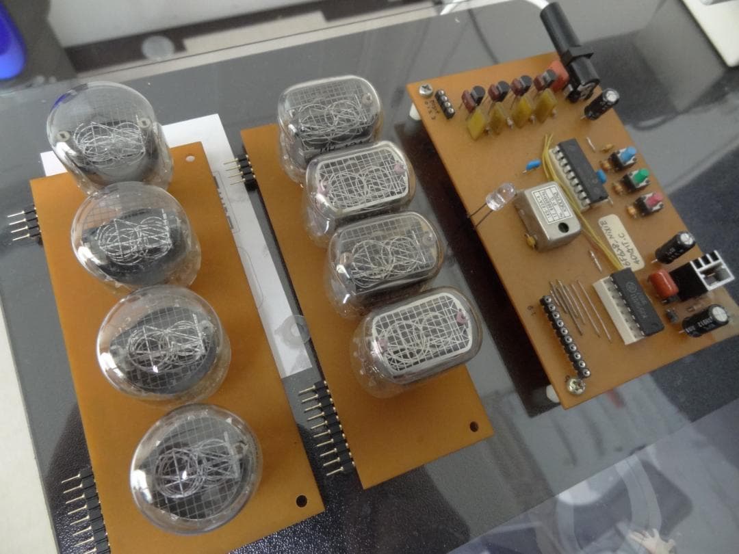 Nixie Clock 4 digits　IN-12 & B5092