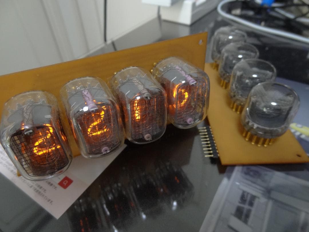 Nixie Clock 4 digits　IN-12 & B5092