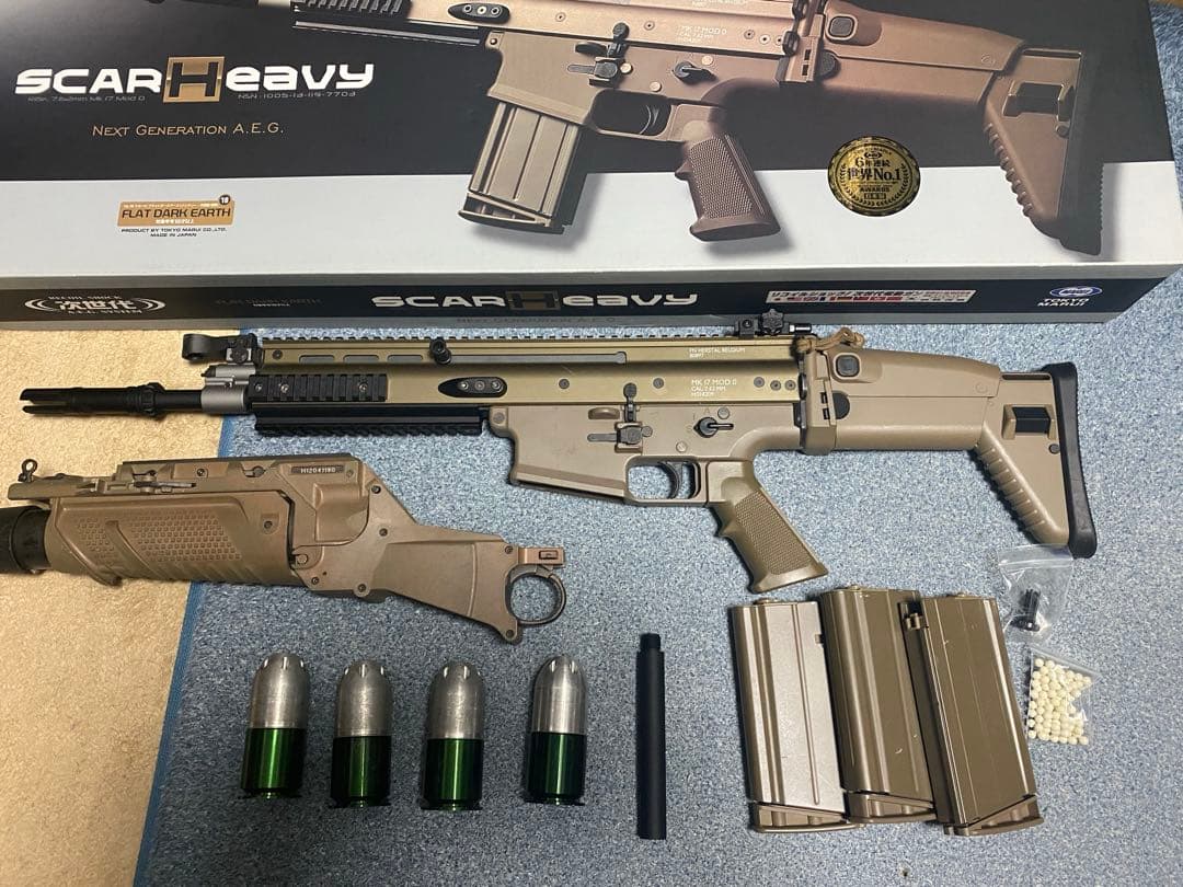 東京マルイ 次世代scar-h カスタム