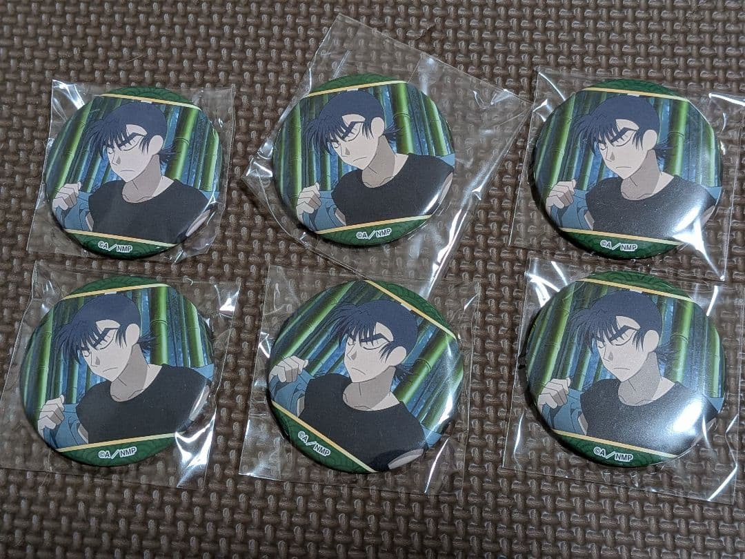 忍たま　食満留三郎　AnimeJapan 缶バッジ 6個