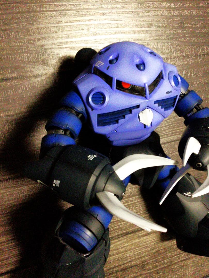 MG シャア専用ズゴック 量産型カラー グラデーション全塗装完成品 ガンプラ