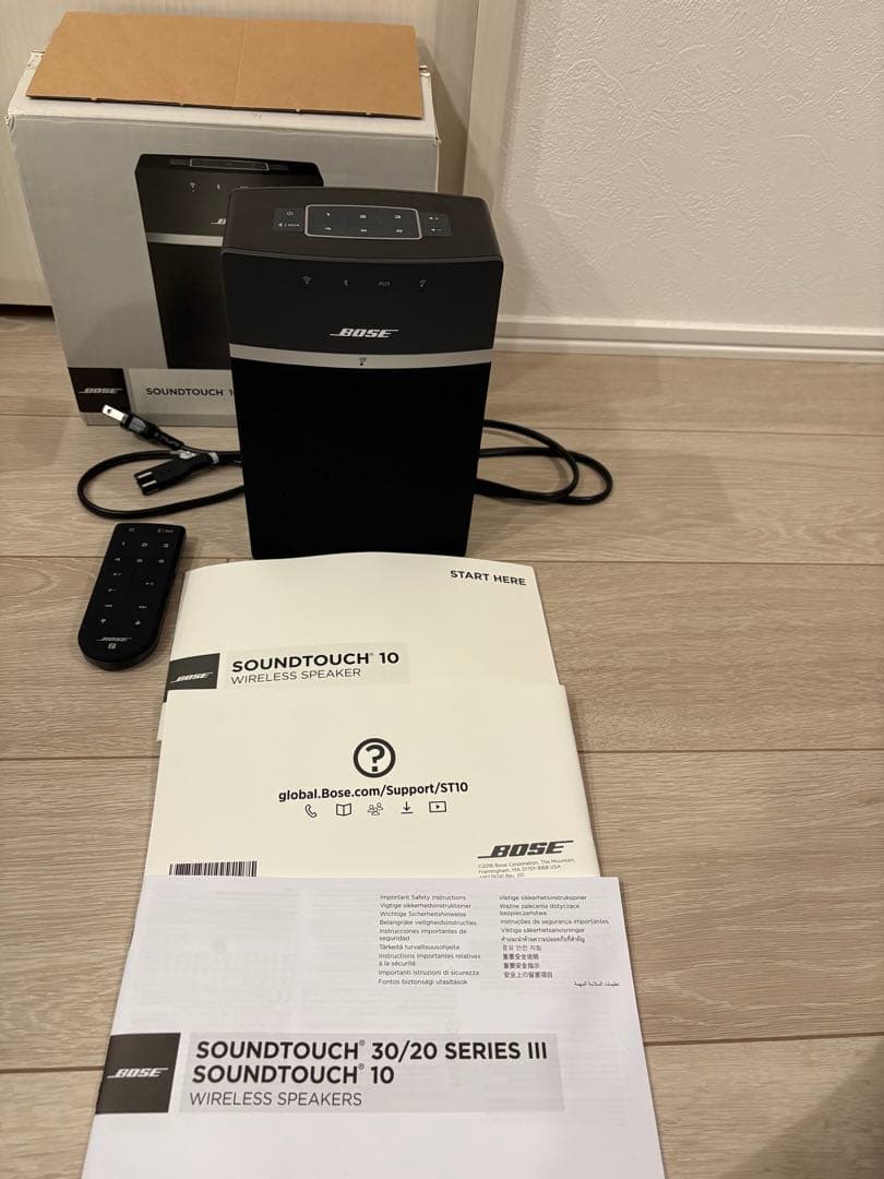 【夢】Bose SoundTouch 10 ワイヤレススピーカー×2