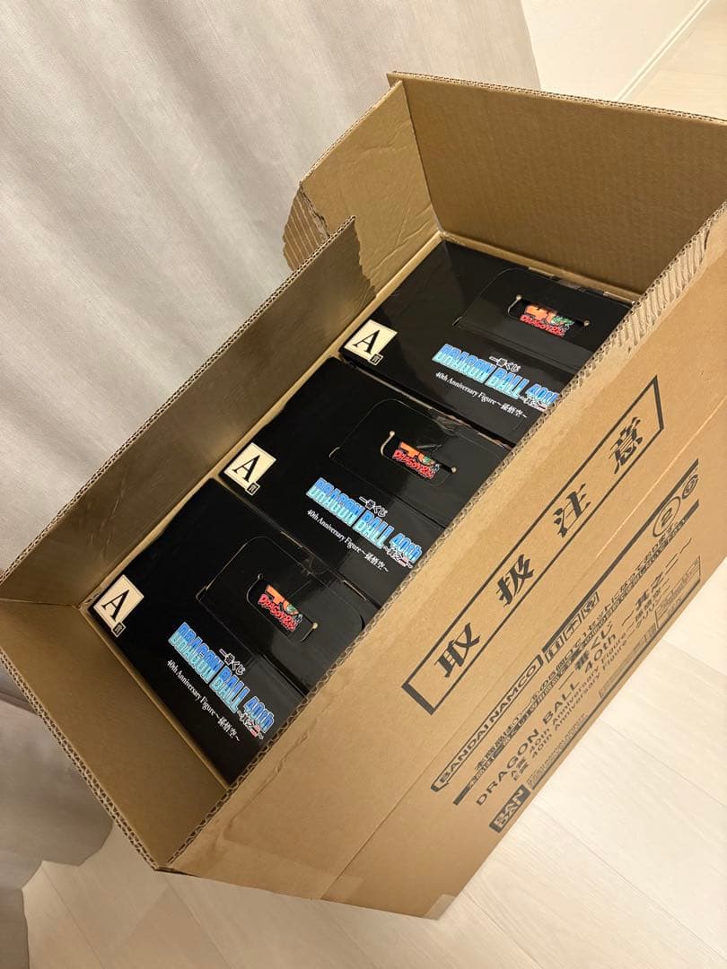 一番くじ ドラゴンボール 40th ～其之二～ A賞 孫悟空 フィギュア✖️3個