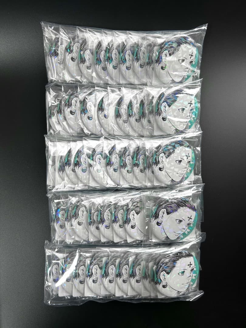 HUNTER×HUNTER オールスター缶バッジ 幻影旅団 クロロ 50点