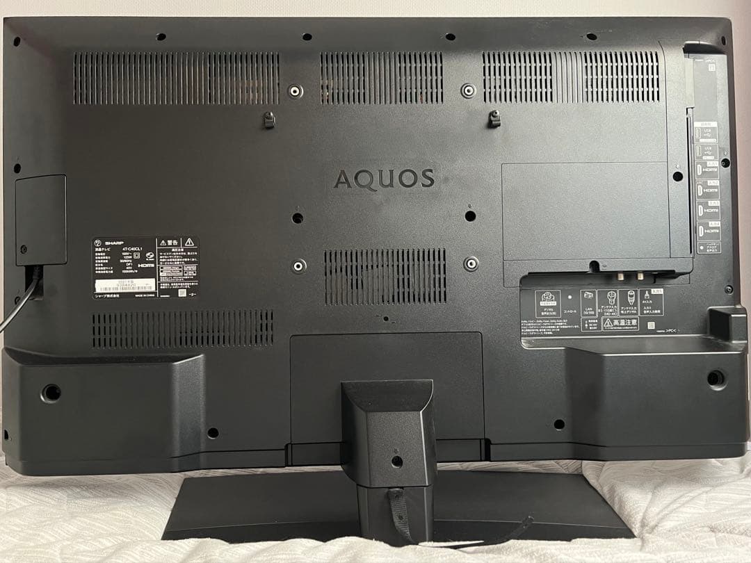 SHARPAQUOS40V型4K液晶テレビ 4T-C40CL1 Android