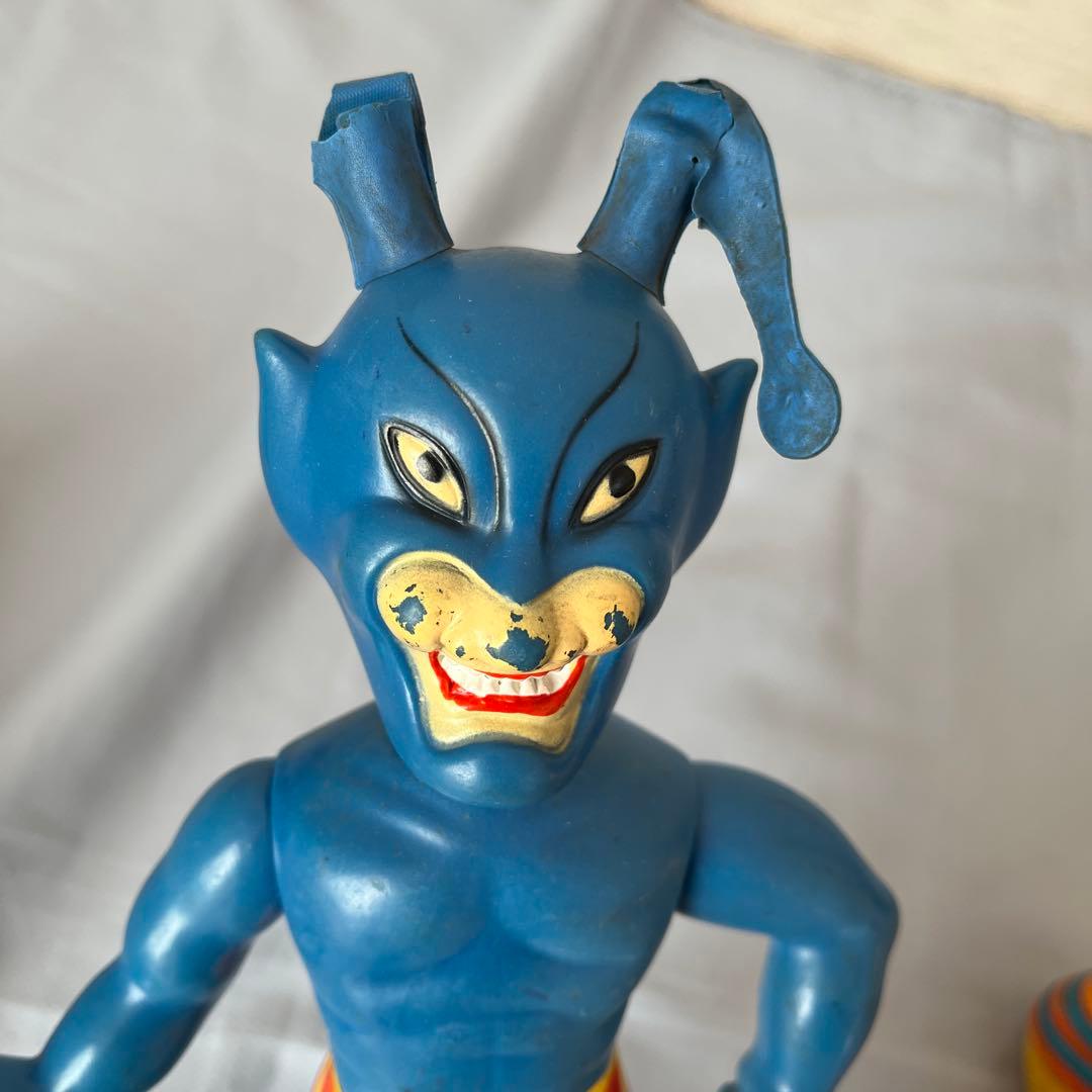 タイガーマスク　悪役5体セット　中嶋製作所　当時モノ