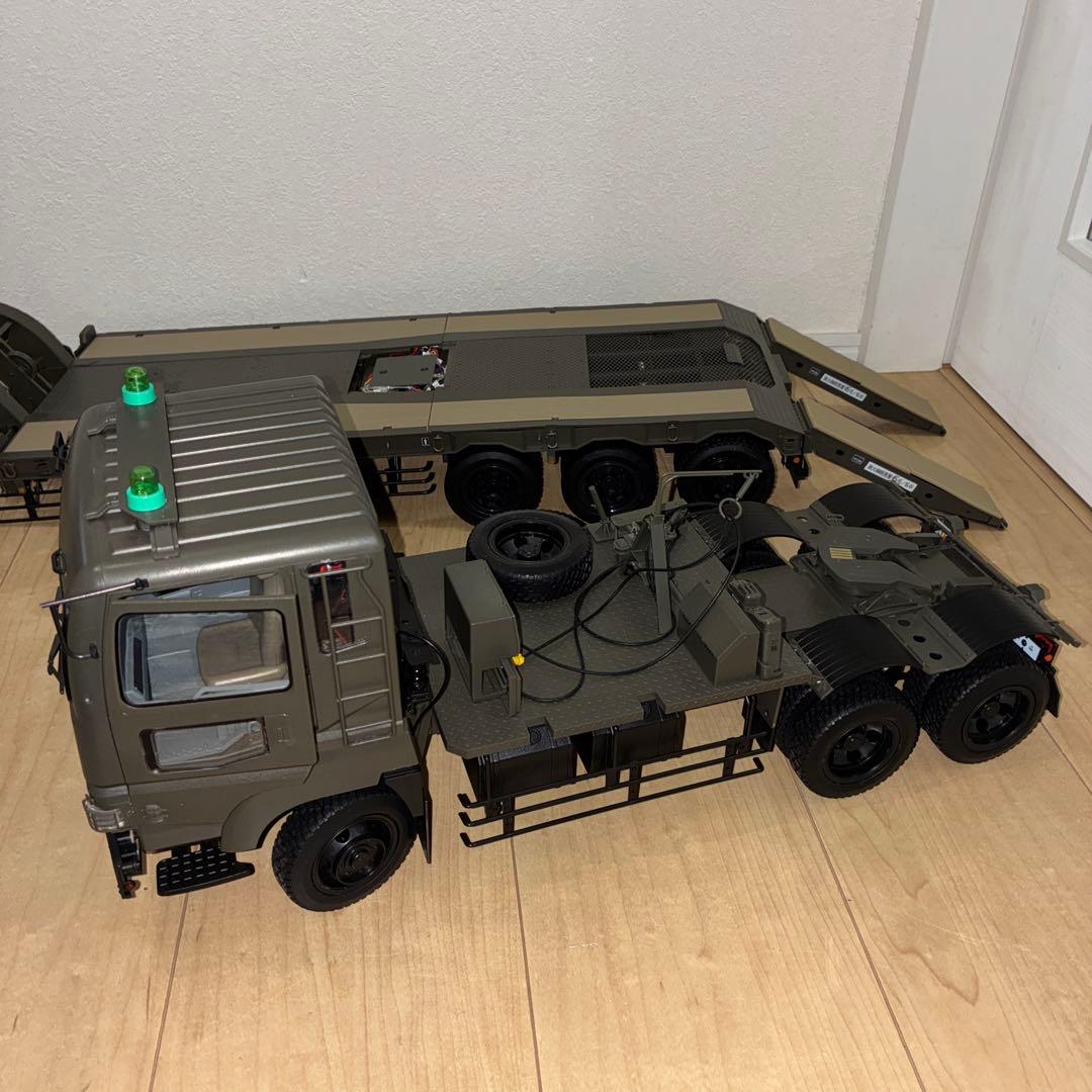 アシェット　73式特大型セミトレーラ　1/16 陸上自衛隊　74式