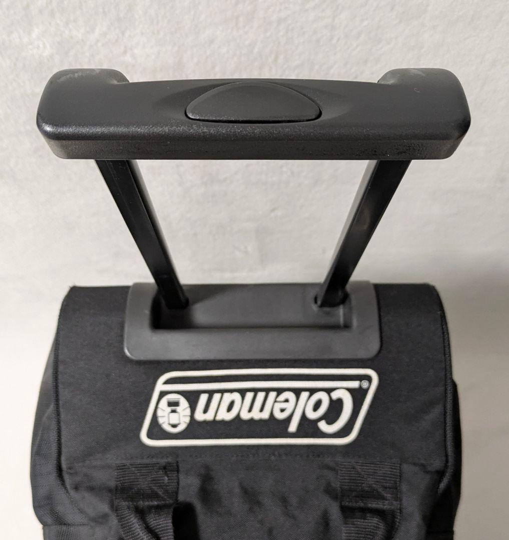 美品♪コールマン Coleman ボストンキャリーバッグ 70L 黒 大容量