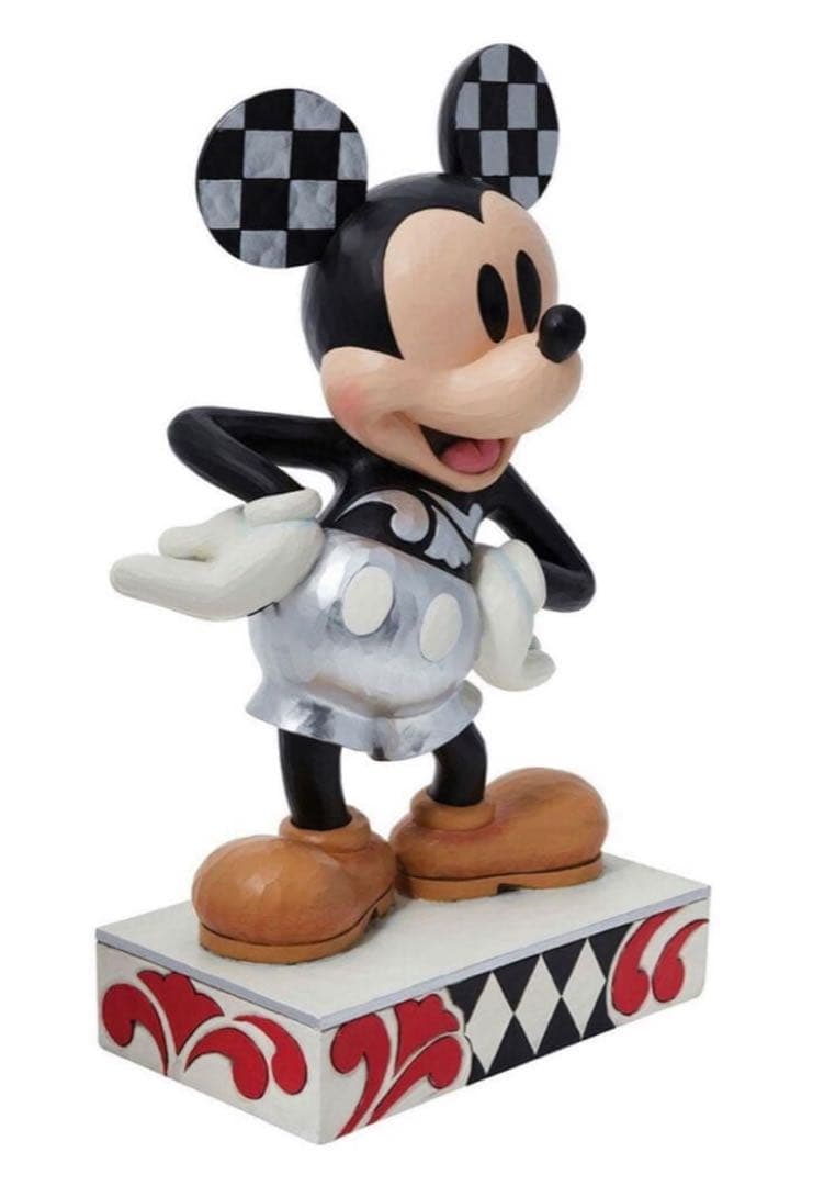 ミッキー 100周年 ビッグ フィギュア ジムショア エネスコ ディズニー