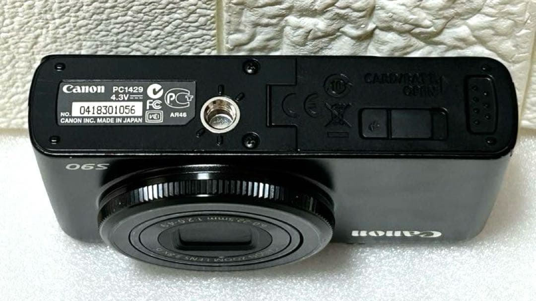 Canon PowerShot S90 デジタルカメラ（動作未確認）