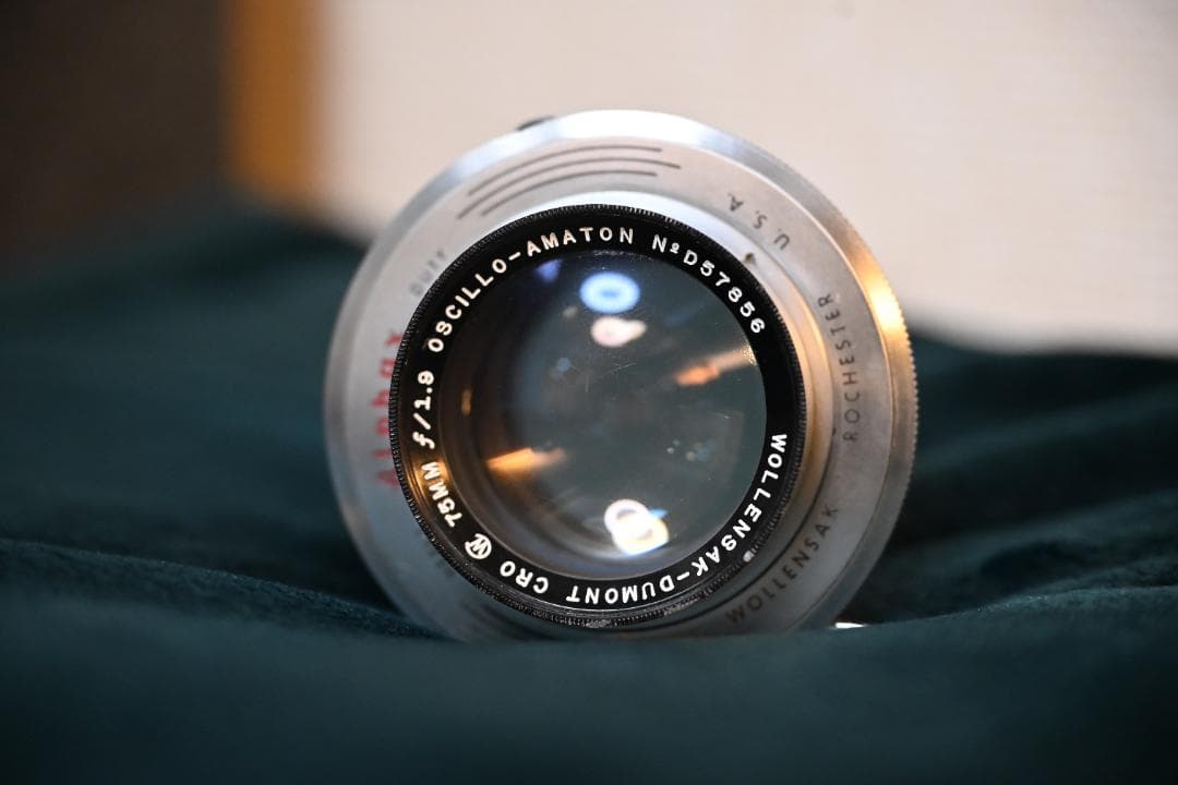 【レア良品】Wollensak Oscillo-Amaton 75mm M42